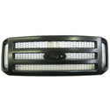 2005-2007 Ford Pickup F-250 Pickup Super Duty Grille Black.