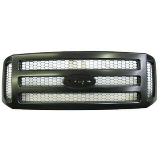 2005-2007 Ford F-150 Pickup Super Duty Grille Black.