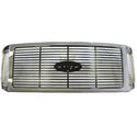 2006-2007 Ford F-150 Pickup Super Duty Grille w/Chrome Package.