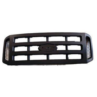 2006-2007 Ford Pickup F-Super Duty Grille Black WO - Classic 2 Current Fabrication