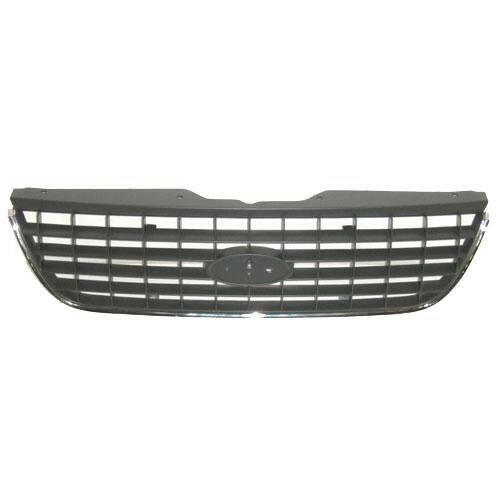 2002-2005 Ford Explorer Grille Chrome/Dark Gray.