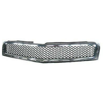 2009-2012 Chevy Traverse Upper Grille Black.