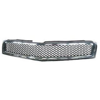 2009-2012 Chevy Traverse Upper Grille Black - Classic 2 Current Fabrication
