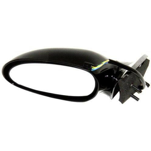 LH Door Mirror Power Heated Gloss Black Folding Buick Century, Regal.