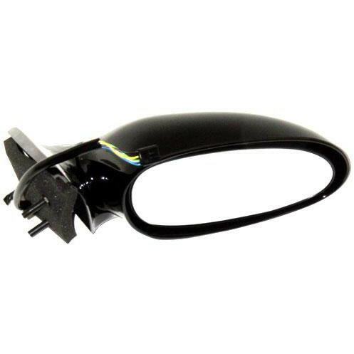 RH Door Mirror Power Heated Gloss Black Folding Buick Century, Regal.