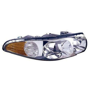 2000-2005 Buick LeSabre Headlamp RH W/ FLuted High Beam Surface W/O Corner Lamp Buick LeSabre E Custom 2000-2005 (NSF).