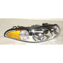 2000-2005 Buick LeSabre Headlamp RH w/FLuted High Beam Surface W/O Corner Lamp.
