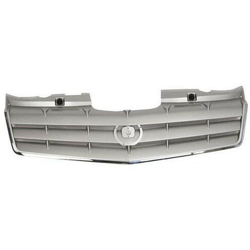 2004-2005 Cadillac SRX Grille Chrome/Painted Silver.
