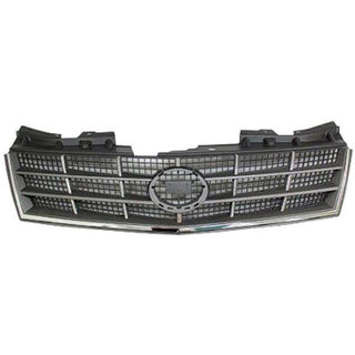 2008-2011 Cadillac STS Grille Chrome Gray - Classic 2 Current Fabrication