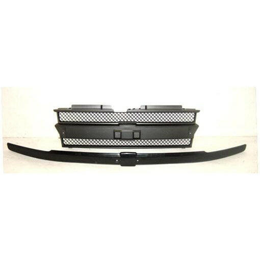 2002-2005 Chevy TrailBlazer Grille Dark Gray.