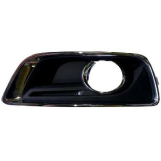 2013-2015 Chevy Malibu Fog Lamp Cover LH W/ Chrome Molding Malibu 13-15, Malibu Hybrid 13-14.