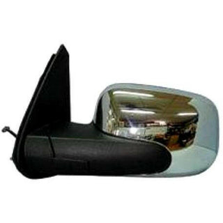 LH Mirror Outside Rear Chrome Power HHR 06-11.