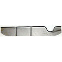 1955-1957 Chevy Bel Air/210 2 Dr Hardtop Radiator Splash Shield.