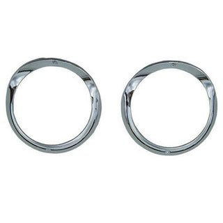 1955 Chevy Bel Air /210/150 4 Dr Sedan Headlamp Bezel Pair.