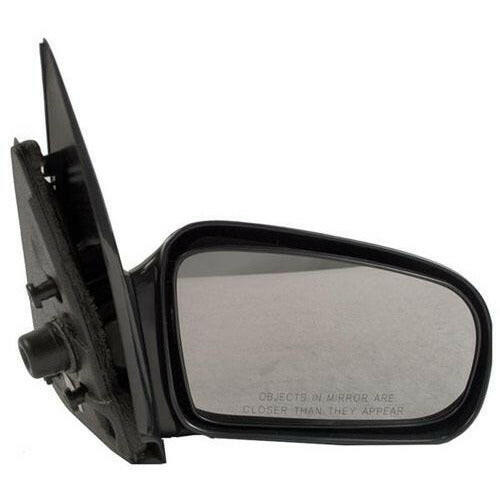 RH Door Mirror Manual Non-Heated Gloss Black Non-Folding Sedan 95-0 5.
