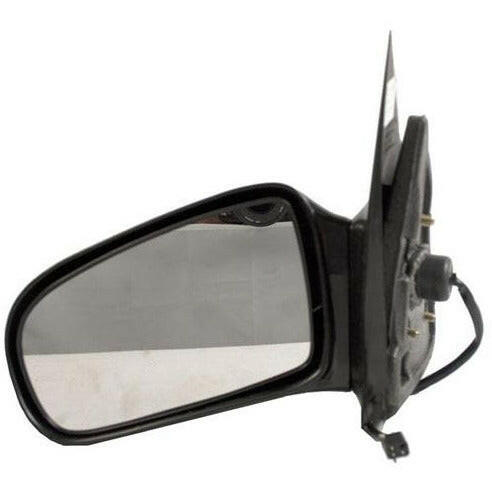 LH Door Mirror Power Non-Heated Gloss Black Non-Folding Coupe 95-0 5.