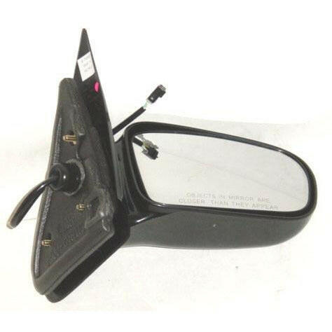 RH Door Mirror Power Non-Heated Gloss Black Non-Folding Coupe 95-0 5.
