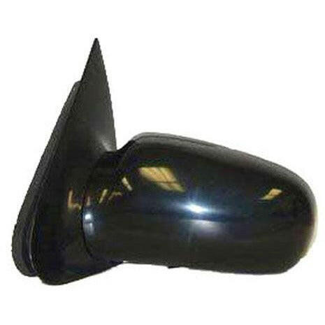 LH Door Mirror Power Non-Heated Gloss Black Non-Folding Sedan 95-0 5.