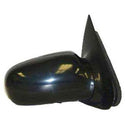 RH Door Mirror Power Non-Heated Gloss Black Non-Folding Sedan 95-0 5.