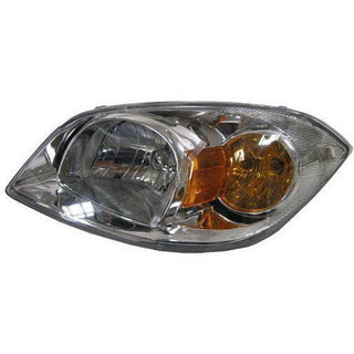 2005-2010 Chevy Cobalt Headlamp LH W/Amber Signal Lamp & Clear Bulb.