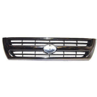 1999-2000 Toyota 4Runner Grille Silver/Chrome.