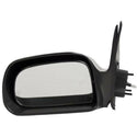 2001-2004 Toyota Tacoma Mirror Manual Black LH.