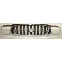 2001-2004 Toyota Tacoma Grille Chrome/Dark Gray - Classic 2 Current Fabrication