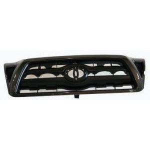 2005-2011 Toyota Tacoma Grille Black - Classic 2 Current Fabrication