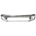 2007-2013 Toyota Tundra Front Bumper Chrome W/O Parking Assist.