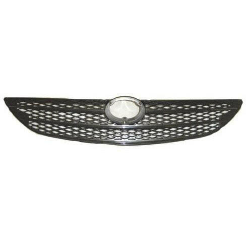 Grille Chrome Painted Silver USA Built Camry LE/XLE 02-04.