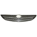 Grille Chrome Painted Silver USA Built Camry LE/XLE 02-04.