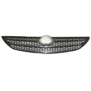 Grille Chrome Painted Silver USA Built Camry LE/XLE 02-04.