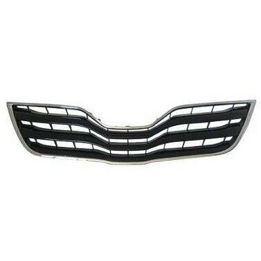 2010-2011 Toyota Camry Grille Black/Chrome W/ Chrome Molding Camry LE.