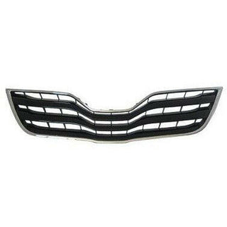 2010-2011 Toyota Camry Grille Black/Chrome W/ Chrome Molding Camry LE.