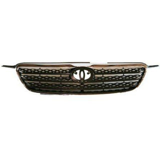 2005-2008 Toyota Corolla Grille Chrome/Dark Gray - Classic 2 Current Fabrication