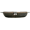 2005-2008 Toyota Corolla Grille Chrome/Dark Gray.