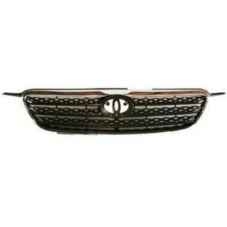 2005-2008 Toyota Corolla Grille Chrome/Dark Gray.