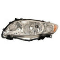 2009-2010 Toyota Corolla Headlamp Lens/Housing LH.