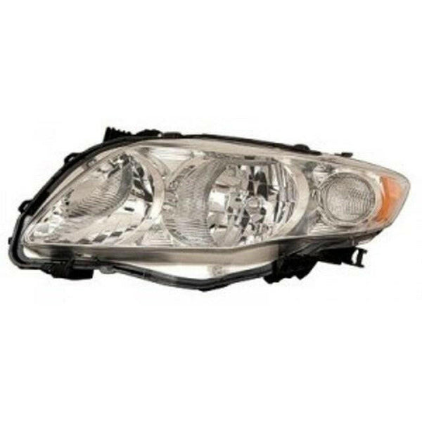 2009-2010 Toyota Corolla Headlamp Lens/Housing LH.