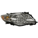 RH Combination Headlamp USA Built Corolla Base/CE/LE/XLE 09-10 (NSF).