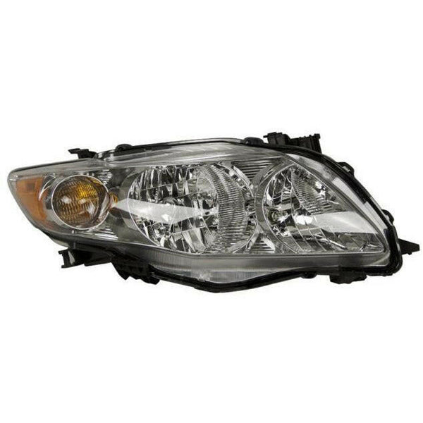 RH Combination Headlamp USA Built Corolla Base/CE/LE/XLE 09-10 (NSF).