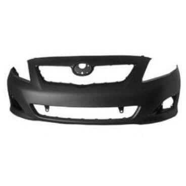 2009-2010 Toyota Corolla Front Bumper Cover W/O Spoiler Holes.
