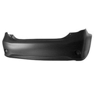 2009-2010 Toyota Corolla Rear Bumper Cover W/O Spoiler Holes.