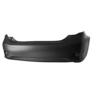 2009-2010 Toyota Corolla Rear Bumper Cover W/O Spoiler Holes.