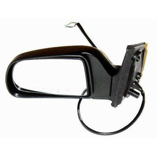 LH Door Mirror Power Heated Smooth Black (P) Folding Sienna 98-03.