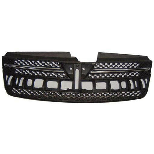 2004-2005 Toyota Sienna Grille Black W/ Insert Holes.
