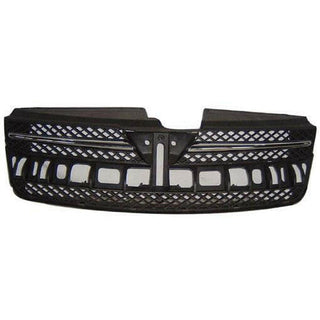 2004-2005 Toyota Sienna Grille Black W/ Insert Holes.