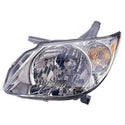 2005-2008 Pontiac Vibe Headlamp LH.