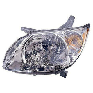 2005-2008 Pontiac Vibe Headlamp LH.