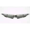 2003-2004 Pontiac Vibe Upper Grille Mat Black RH.